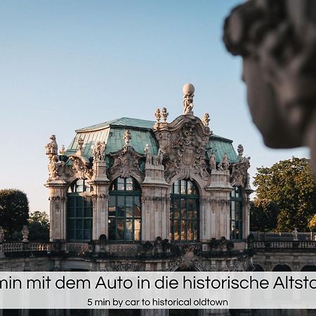 "Gruene Oase" - Naehe Altstadt - Garage - Ruhig - Nespresso Appartement Dresden Buitenkant foto