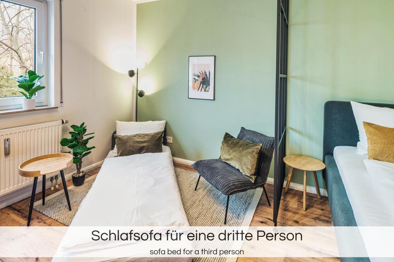 "Gruene Oase" - Naehe Altstadt - Garage - Ruhig - Nespresso Appartement Dresden Buitenkant foto